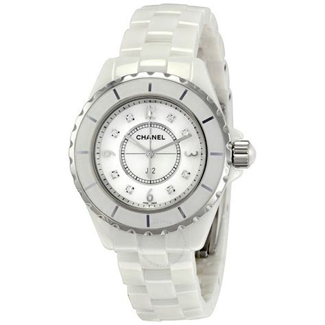 j12 ceramic chanel watch|Chanel j12 white watch price.